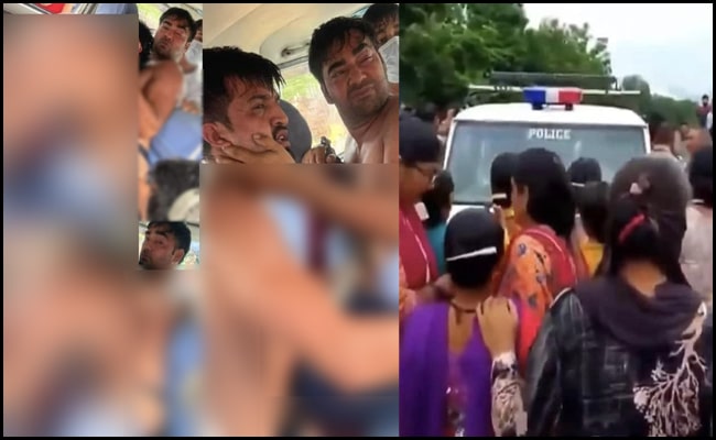 अंकिता हत्याकांड : गुस्साई भीड़ ने पुलिस कस्टडी में आरोपितों को जमकर पीटा