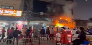 दुःखद : होटल में लगी भीषण आग, बिरयानी खाने आए युवक की जलकर मौत