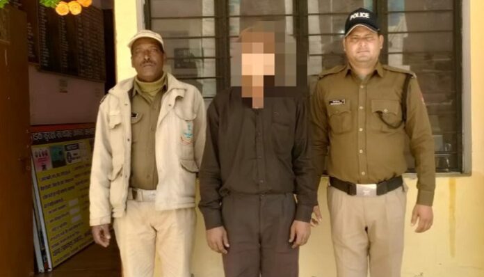 यूपी का तस्कर गिरफ्तार