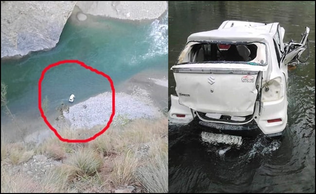 उत्तराखंड (हादसा): टोंस नदी में गिरी कार, हादसे में चार लोगों की डूबने से मौत