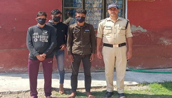 उपद्रव के 04 आरोपी रात गिरफ्तार