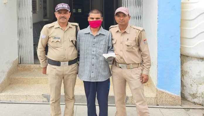 रिपोर्ट दर्ज होने के बाद 05 घंटे के अंदर आरोपी गिरफ्तार