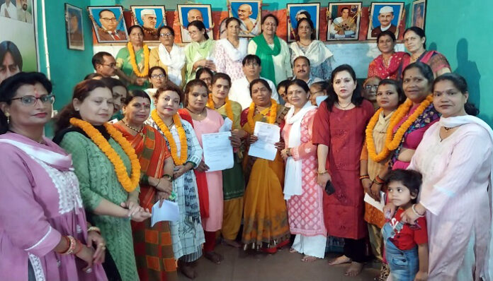 राधा व हेमलता को नगर महामंत्री की जिम्मेदारी