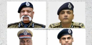 उत्तराखंड : चार IPS अधिकारियों के तबादले