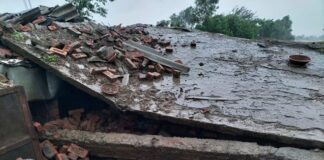 उत्तराखंड : भारी बारिश में भरभरा कर गिरा मकान, पति-पत्नी की मौत