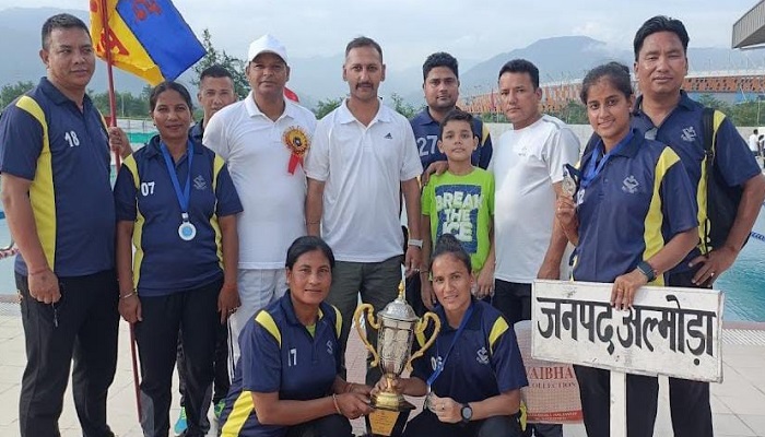 अल्मोड़ा पुलिस की महिला खिलाड़ियों ने जीते दो पदक