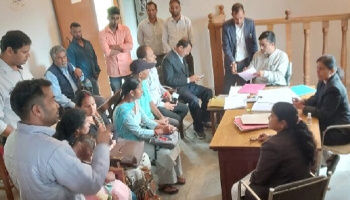 07 बैंचों पर 134 लंबित वाद सुलझे, प्री—लिटिगेशन के 108 मामले निपटे