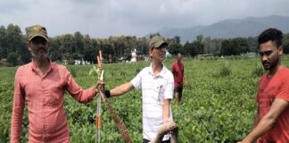 हल्द्वानी : यहां मिला 12 फीट लंबा अजगर, रेस्क्यू कर सुरक्षित स्थान पर छोड़ा