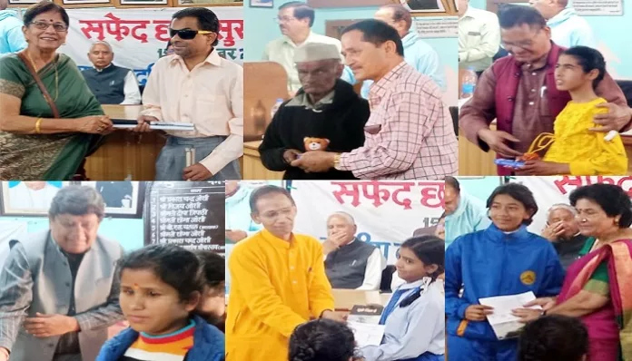 सुंदर प्रस्तुति से दृष्टि बाधितों ने दिखाई अपनी प्रतिभा