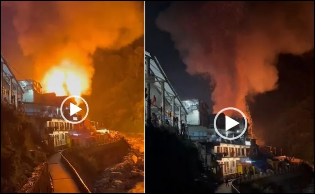 Uttarakhand : गौरीकुंड में आधी रात को फटा सिंलेंडर, लगी भीषण आग