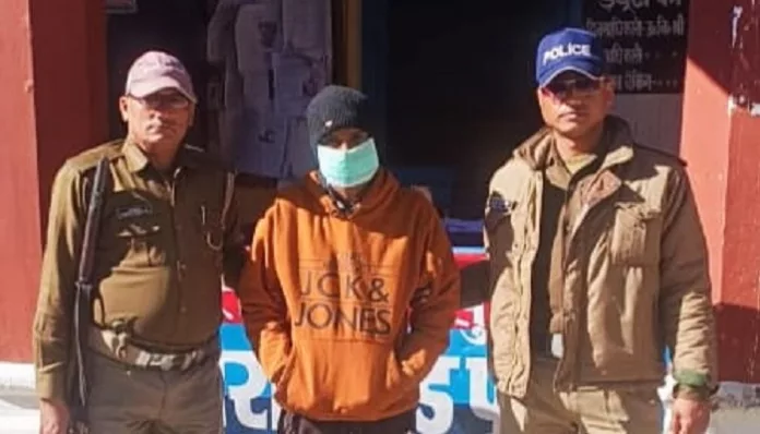 पोक्सो एक्ट में 20 वर्षीय युवक गिरफ्तार