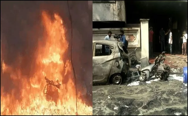 दिवाली की सुबह लगी भीषण आग, 9 लोगों की जलकर मौत