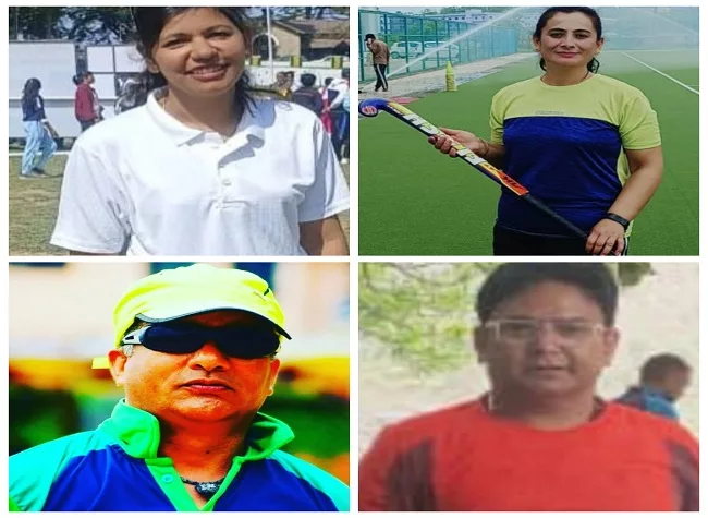 राष्ट्रीय हॉकी प्रतियोगिता के लिए अल्मोड़ा के 04 शिक्षकों का चयन