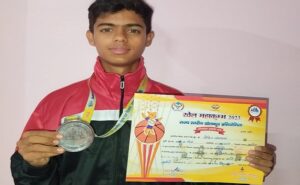 रोहित असवाल ने राज्य स्तरीय खेल महाकुंभ प्रतियोगिता में जीता कांस्य पदक