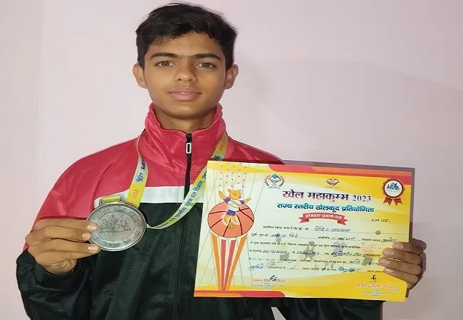 रोहित असवाल ने राज्य स्तरीय खेल महाकुंभ प्रतियोगिता में जीता कांस्य पदक
