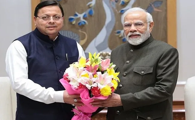 प्रधानमंत्री मोदी से मिले मुख्यमंत्री धामी, देहरादून आने का दिया आमंत्रण