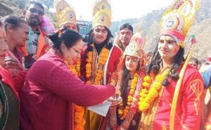 राम मंदिर से लोहली तक निकली श्रीराम रथ यात्रा