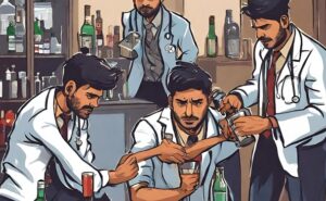 दबंगई पर उतरे गालीबाज डॉक्टर, शराब पीकर ग्रामीणों से अभद्रता