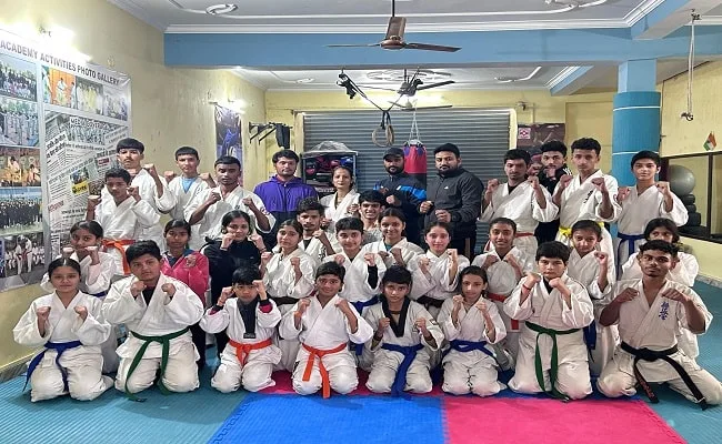 Haldwani: Ju-jitsu training camp organized at Rao Martial Arts Academy.