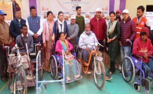 : 1940 assistive devices distributed to 390 disabled people and senior citizens