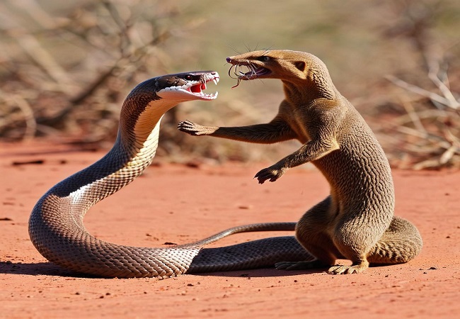 Snake Vs Mongoose: कोबरा और नेवले की जबरदस्त लाड़ाई, वीडियो वायरल