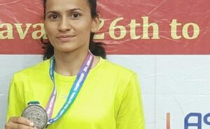 ममता ने रजत पदक प्राप्त कर जनपद पुलिस का मान बढ़ाया