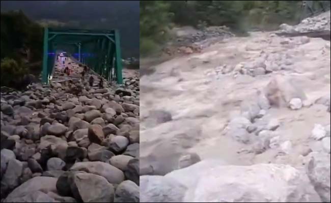 हिमाचल में बादल फटा : बाढ़ से भारी नुकसान, मनाली-लेह हाईवे बंद