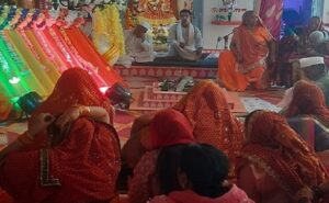 मां भगवती मंदिर में श्रीमद भागवत महापुराण, लीजिए कथा—श्रवण का आनंद