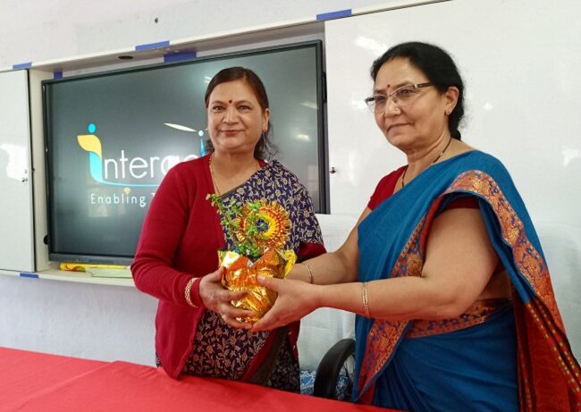 विभागाध्यक्ष प्रो. भीमा मनराल ने किया स्वागत