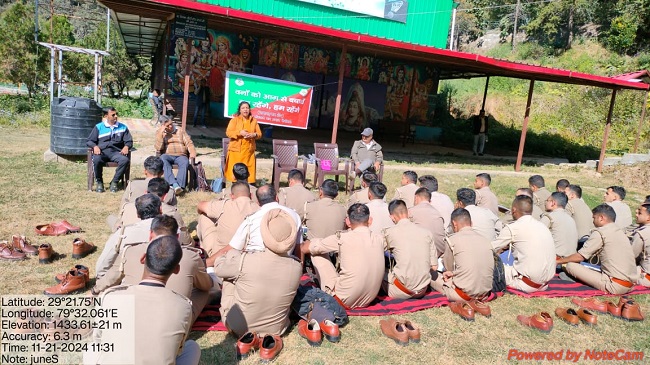 फटीआई से आए अभ्यर्थियों ने जानी वन अग्नि नियंत्रण की बारीकियां