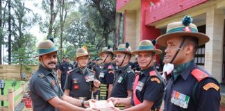 रानीखेत: 79वें स्वतंत्रता दिवस पर कुमाऊँ रेजिमेंट और प्रशिक्षण बटालियन में भव्य समारोह