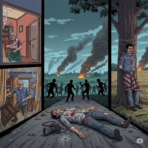 बांग्लादेश, तख्तापलट का एक साल : 59 हिंदुओं की हत्याएं, 33 रेप और सैकड़ों मंदिरों पर हमले
