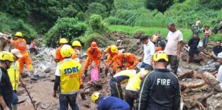 बागेश्वर : बादल फटने से तबाही, दो की मौत, तीन लापता