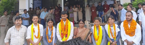 कपकोट महाविद्यालय के निर्वाचित छात्र संघ पदाधिकारी