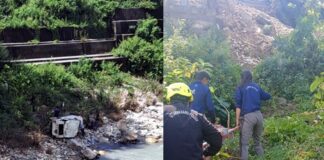 बागेश्वर ब्रेकिंग: पार्सल लेने गया था चालक, सरयू नदी में जा गिरी खड़ी जीप