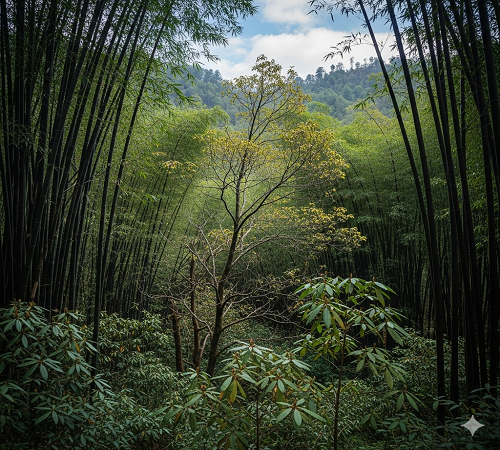 जंगलों को लील रही साजी कनेर, लंटाना और काला बांस की शापित झाड़ियां