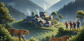 सिरसा में गुलदार का आतंक, दहशत में ग्रामीण — पिंजरा लगाने की मांग