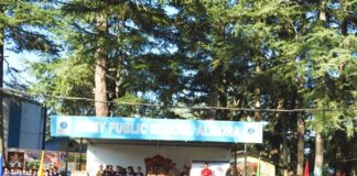 आर्मी पब्लिक स्कूल अल्मोड़ा में गूंजा 'वन्दे मातरम्