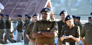 SSP NAINITAL डॉ. मंजूनाथ टीसी की उपस्थिति में पुलिस लाईन नैनीताल में दमदार साप्ताहिक परेड