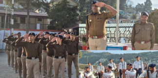 नैनीताल: SSP डॉ. मंजूनाथ टीसी ने ली शुक्रवार परेड