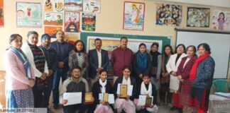 एम.बी. पीजी कॉलेज में सरदार पटेल की 150वीं जयंती पर प्रश्नोत्तरी प्रतियोगिता