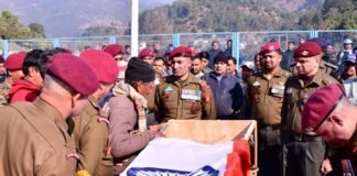 हवलदार गजेंद्र सिंह गढ़िया पंचतत्व में विलीन