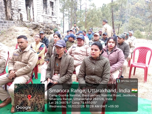 बल्दियाखान: वनाग्नि से निपटने के लिए वन विभाग ने कसी कमर
