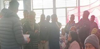 करीब 200 लाभार्थियों ने उठाया बहुद्देश्यीय शिविर का लाभ