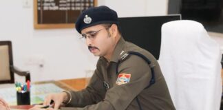 बागेश्वर के नए एसपी जितेंद्र मेहरा ने संभाला कार्यभार