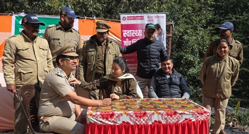 रामगढ़ में वनाग्नि नियंत्रण हेतु स्वास्थ्य शिविर और गोष्ठी