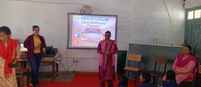 जी.आई.सी. ढोकाने में स्वास्थ्य जागरूकता शिविर