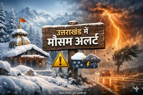 उत्तराखंड में बदला मौसम का मिजाज