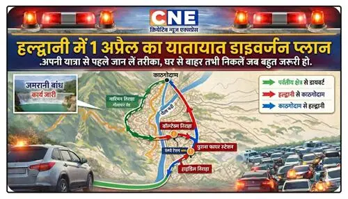 Big Breaking : कल 5 घंटे बदलेगा हल्द्वानी–काठगोदाम का ट्रैफिक