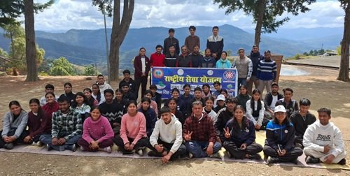 nss सांस्कृतिक छटा के बीच SSJ विश्वविद्यालय के NSS शिविर का भव्य समापन